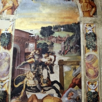 Niccolò dell'abate, affreschi dell'orlando furioso, da palazzo torfanini 05 ruggero fugge dal castello di alcina 1 - Sailko