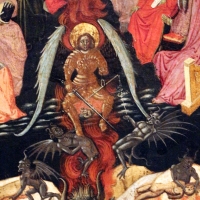 Maestro dell'avicenna, paradiso e inferno, 1435 ca. (bo) 05 michele - Sailko
