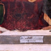 Michele coltellini, morte della madonna, 1502, da s. paolo a ferrara (fe) 03 firma e data - Sailko