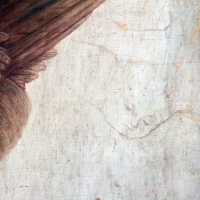 Lorenzo costa, assunta e coro d'angeli, 1480-90 ca., da s. maria assunta in monteveglio, 04 cherubino - Sailko