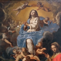 Simone cantarini, madonna in gloria tra santi, 1632-34 ca., 02