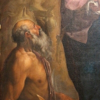 Ludovico carracci, madonna col bambino tra i ss. girolamo e francesco, 1590 ca., dalla cheisa degli scalzi 02 - Sailko