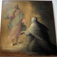 Mastelletta, dodici storie sacre, gesù appare a una santa, 1611-12, da s. francesco - Sailko