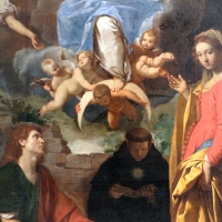 Simone cantarini, madonna in gloria tra santi, 1632-34 ca., 03 - Sailko