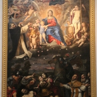 Domenichino, madonna del rosario, 1617-21, da s. giovanni in monte 01 - Sailko