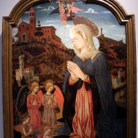 Giovan francesco da rimini, adorazione del bambino, 1460-65 ca., da s. giovanni battista - Sailko