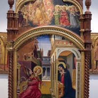 L'alunno, madonna in trono e santi con annunciazione, 05 - Sailko - Bologna (BO)