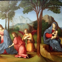 Francesco francia, visione di s. agostino, 1510 ca., da s.m. della misericordia, 03 - Sailko