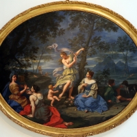 Donato creti, paesaggio con figure femminili, 1730 ca., coll. zambeccari - Sailko