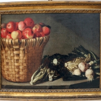Pittore di rodolfo lodi, cesto di frutta e ortaggi, 1680 ca - Sailko - Bologna (BO)