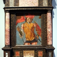 Ercole de' roberti (attr.), san michele arcangelo, 1480-85 ca. 01 - Sailko