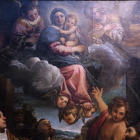 Annibale carracci, madonna in gloria e santi, 1590-92 ca., dai ss. ludovico e alessio, 02