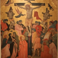 Jacopo di paolo, crocifissione, annunciazione e santi, 1400-10 ca., da s. michele in bosco 03 - Sailko