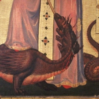 Giotto, polittico di bologna, 1330 ca, da s.m. degli angeli, 08 drago - Sailko