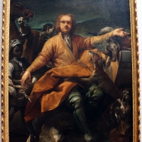 Giuseppe maria crespi, ritratto di cacciatore, 1720-25 ca., coll. zambeccari - Sailko