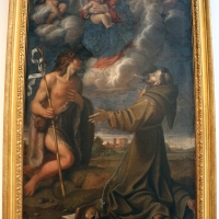 Baldassarre galanino, madonna col bambino tra i ss. francesco e g. battista, 1602, da s. paolo all'osservanza - Sailko