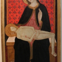 Maestro di san verecondo, madonna col cristo morto, 1415-30 ca - Sailko