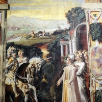 Niccolò dell'abate, affreschi dell'orlando furioso, da palazzo torfanini 04 alcina riceve ruggero 1 - Sailko