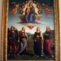 Perugino, madonna in gloria e santi, da s. giovanni in monte, 1500 ca. 01 - Sailko