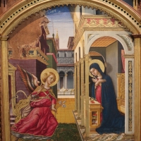 L'alunno, madonna in trono e santi con annunciazione, 07 - Sailko - Bologna (BO)