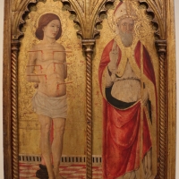 Cristoforo di benedetto, frammenti di polittico coi ss. sebastiano e prospero, 1467, da s. prospero - Sailko