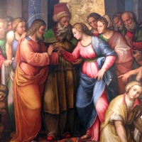 Girolamo marchesi detto il cotignola, sposalizio della vergine, 1522-24, da s. giuseppe dei cappuccini, 03 - Sailko