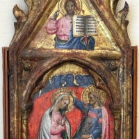 Lippo di dalmasio, incoronazione della vergine e dio benedicente, 1394, 01 - Sailko