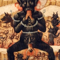 Maestro dell'avicenna, paradiso e inferno, 1435 ca. (bo) 06 diavolo - Sailko - Bologna (BO)