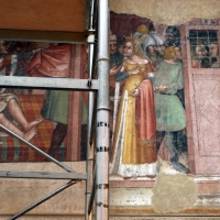 Anonimo bolognese, storie di giuseppe ebreo, 1330-75 ca., 05 moglie di putifarre - Sailko