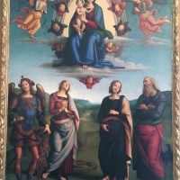 Madonna col Bambino in gloria Vannucci Pietro detto Perugino - Waltre manni
