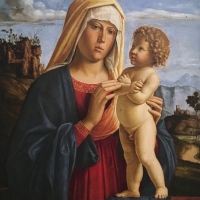 Madonna con Bambino Cima Giovan Battista detto Cima da Conegliano - Waltre manni