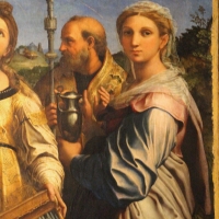 Raffaello e collaboratori, estasi di santa cecilia, 1515 ca. da pinacoteca nazionale 04 - Sailko