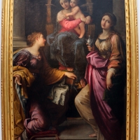 Francesco albani, madonna col bambino tra le sante caterina e maddalena, 1599, dai ss. fabiano e sebastiano - Sailko - Bologna (BO)