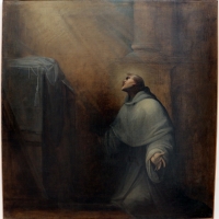 Mastelletta, dodici storie sacre, a. antonio abate in preghiera, 1611-12, da s. francesco - Sailko - Bologna (BO)