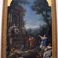 Donato creti, tomba allegorica di charles boyle, john locke e thomas sydenham, 1729 - Sailko - Bologna (BO)