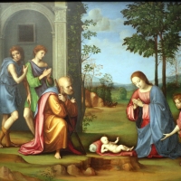 Francesco francia, visione di s. agostino, 1510 ca., da s.m. della misericordia, 02 - Sailko - Bologna (BO)