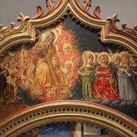 L'alunno, madonna in trono e santi con annunciazione, 06 - Sailko