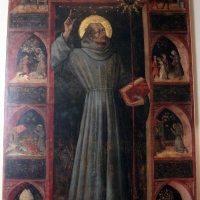 Giovanni da modena, san bernardino da siena e storie della sua vita, 1451, da s. francesco