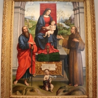 Francesco francia, madonna in trono e santi, 1495 ca. 01 dall'annunziata - Sailko