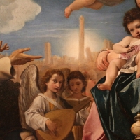 Ludovico carracci, madonna in trono e santi, 1588, dai ss. giacomo e filippo detto le convertite, 04 veduta di bologna - Sailko