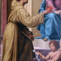 Giuliano bugiardini, sposalizio mistico di s. caterina coi ss. antonio da padova e giovannino, 1525 ca. da s. francesco 02 - Sailko - Bologna (BO)