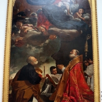 Giacomo cavedoni, madonna col bambino in gloria tra i ss. alÃ² e petronio, 1614, da s.m. della pietÃ  o dei mendicanti - Sailko - Bologna (BO)