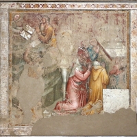 Jacopo di paolo e altri, storie di mosè, 1375-80 ca., da oratorio di mezzaratta, 03 consegna della legge - Sailko