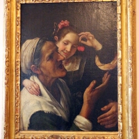 Antonio amorosi, fanciulla che mostra delle ciliegie a una vecchia - Sailko - Bologna (BO)