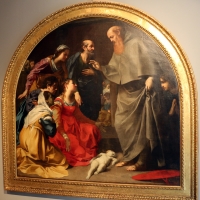 Giovan francesco gessi, san bonaventura resuscita un bambino, 1625-27, da s. stefano 01 - Sailko