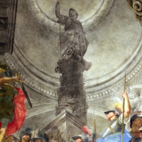 Donato creti, alessandro taglia il nodo gordiano, 1708-10, palazzo pepoli 07 - Sailko