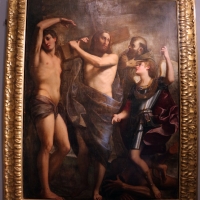 Gian giacomo sementi, cristo portacroce tra i ss. sebastiano, francesco e michele, 1620 ca., dai ss. gregorio e siro 01 - Sailko