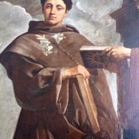 Simone cantarini, ss. antonio da padova e francesco di paola, 1640-45 ca., da s. tommaso al mercato 02