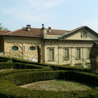 Parco con scorcio di Villa Spada - Lelleri