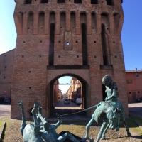 Porta Ferrara Cavallieri di rame - FabioSchiavina - San Giorgio di Piano (BO)
